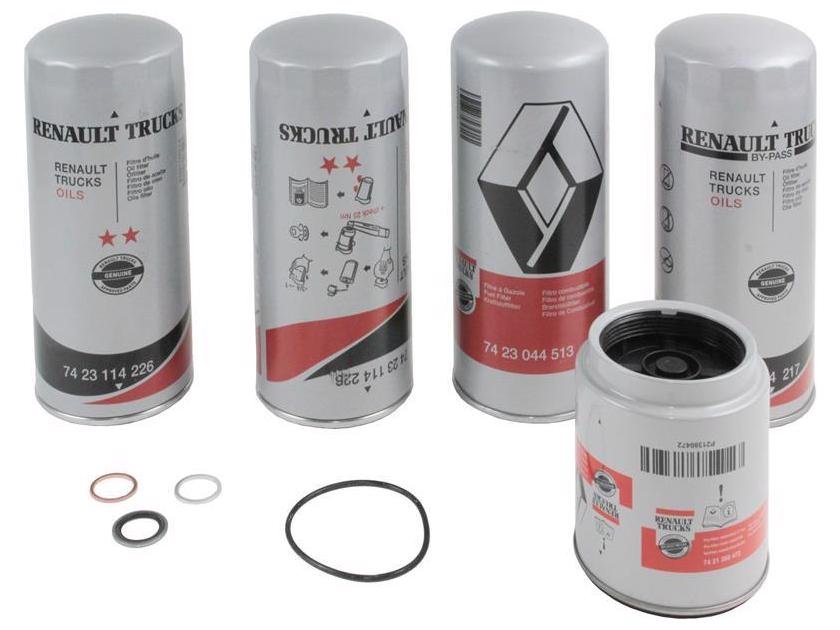 ZESTAW FILTRÓW RVI EURO-5 MAGNUM DXI KERAX PREMIUM [5001875125]