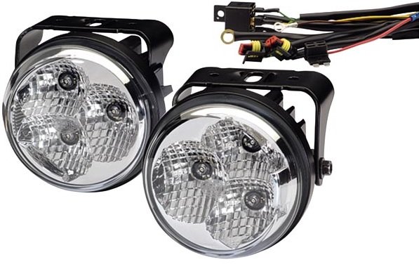 ŚWIATŁA LAMPY DO JAZDY DZIENNEJ LED HELLA 90 MM [1528562]