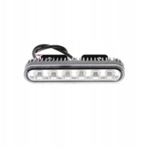 LAMPA OSTRZEGAWCZA LED 10-30V PODŁUŻNA BŁYSKOWA PROSTOKĄTNA [9502901]