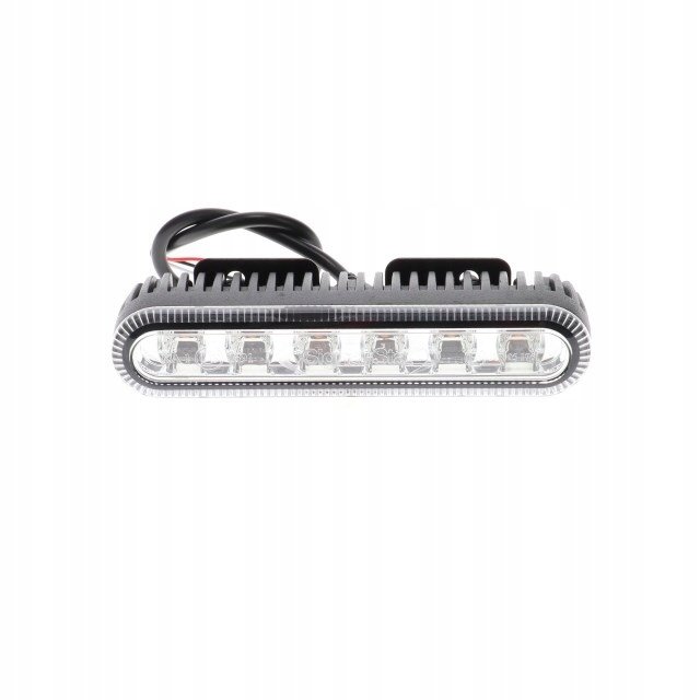 LAMPA OSTRZEGAWCZA LED 10-30V PODŁUŻNA BŁYSKOWA PROSTOKĄTNA [9502901]