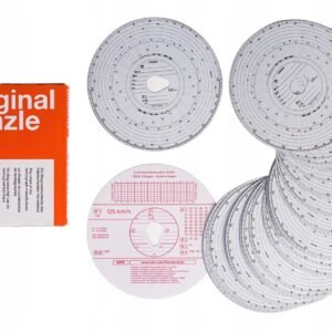 Wykresówki do tachografu Kienzle 125-24EC4K 100 sztuk