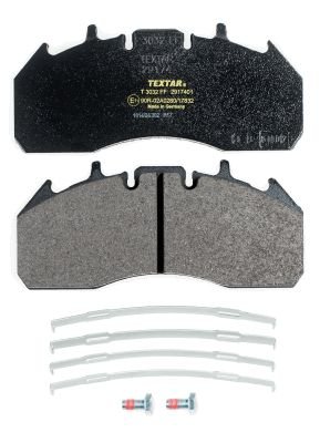 Textar 2917401 Zestaw klocków hamulcowych VOLVO RENAULT 29174 DAF