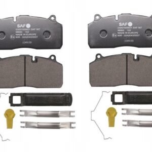 KLOCKI HAMULCOWE SAF SBS 2220 ZACISKI HALDEX SAF