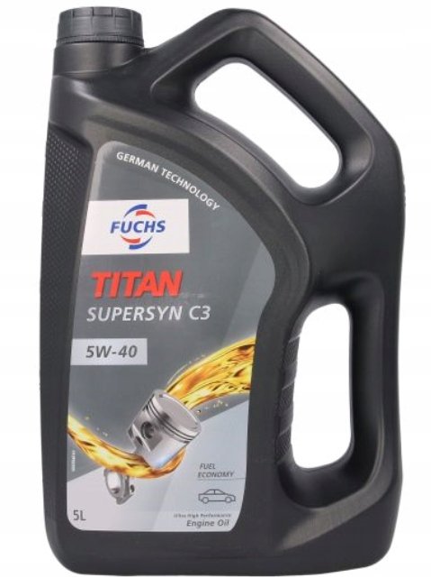 Olej silnikowy Fuchs Titan Supersyn C3 5 l 5W-40