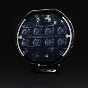 LAMPA LED 9″ 200W 17500Lm PODWÓJNE SWIATŁO POZYCYJNE Z SOCZEWKA G