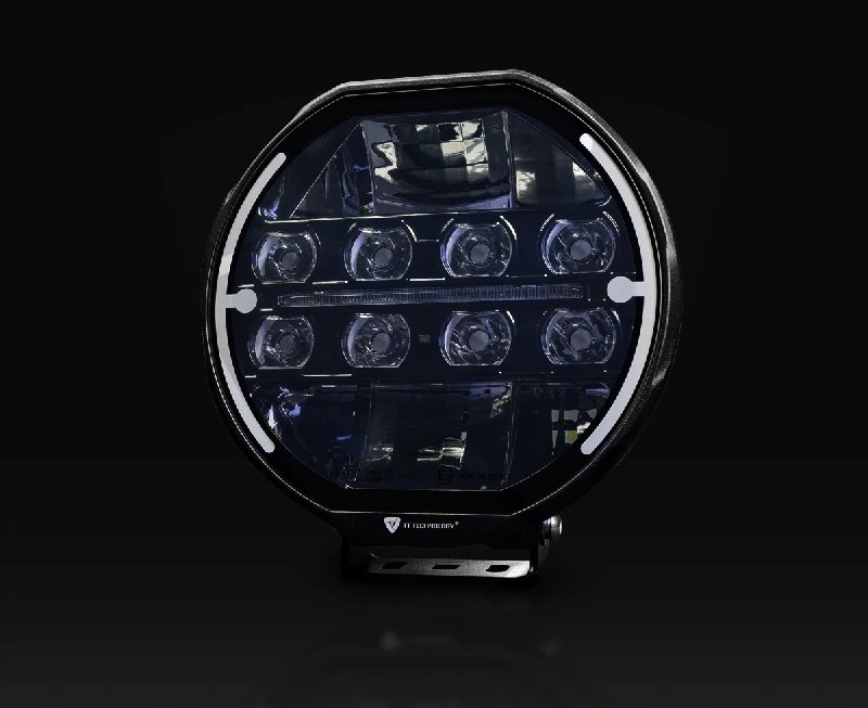 LAMPA LED 9" 200W 17500Lm PODWÓJNE SWIATŁO POZYCYJNE Z SOCZEWKA G