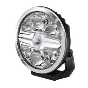 Reflektor dalekosiężny Hella Zestaw osłona Chrome Blade 9″