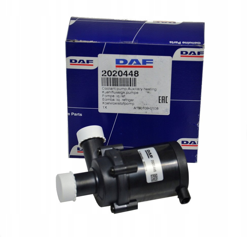 POMPA WODY OGRZEWANIA POSTOJOWEGO DAF XF CF E6 9033277A 2020448
